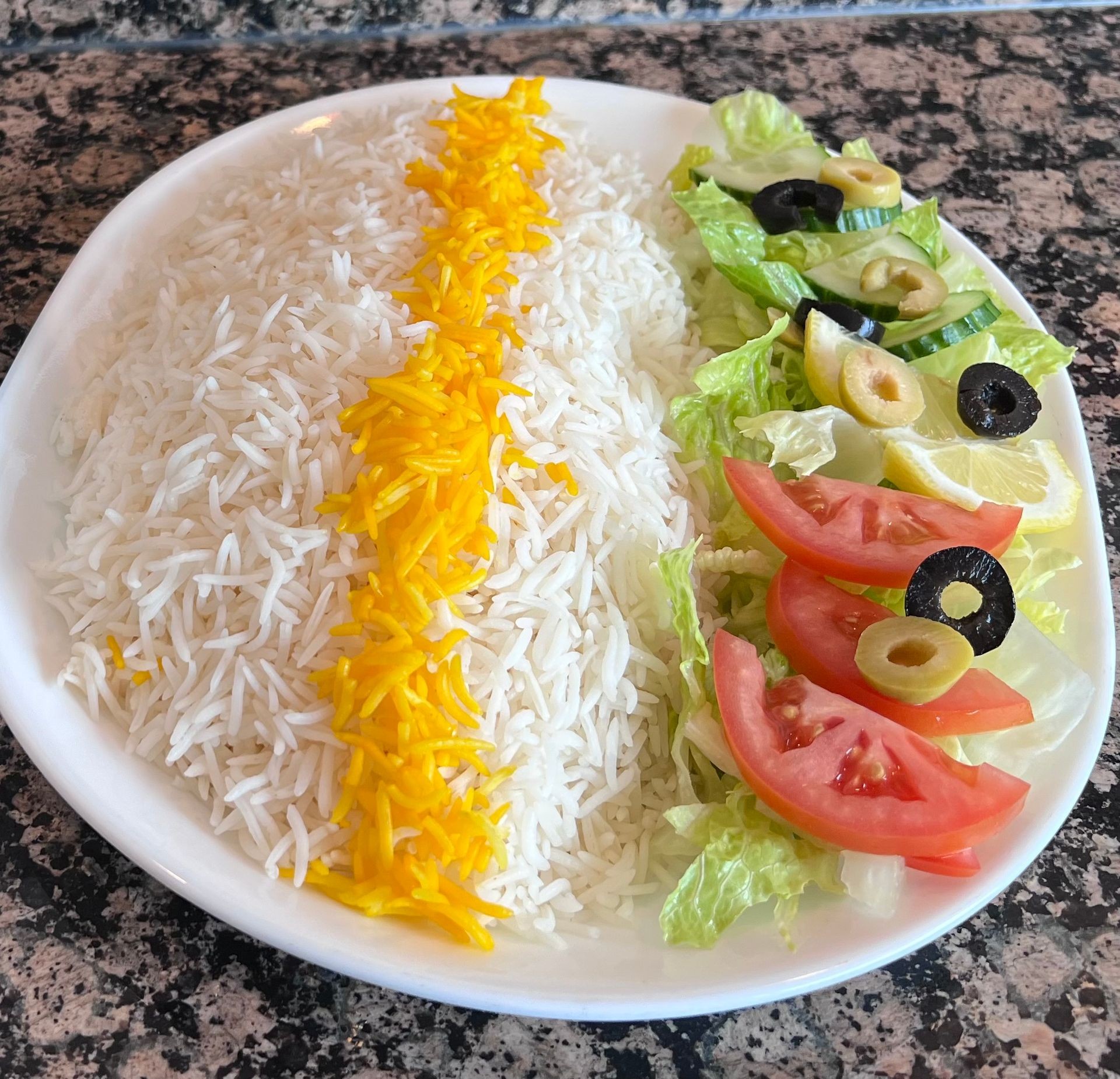 Rice & Salad (4 People)